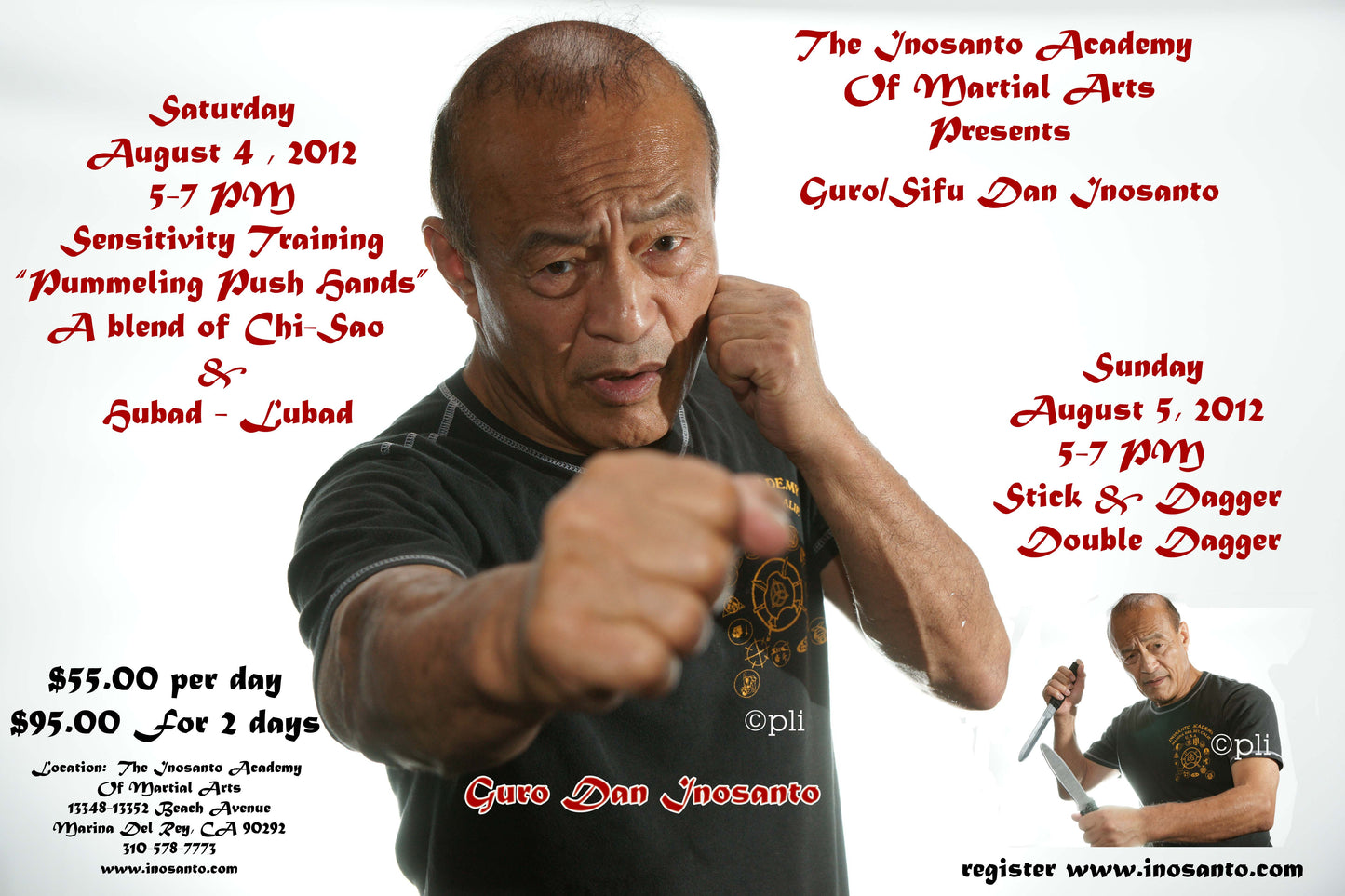 Inosanto - 2012 - Sensitivity Training - DVD