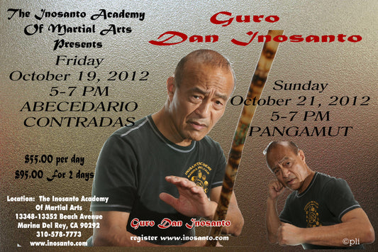 Inosanto - 2012 - Abecedario Contradas - DVD
