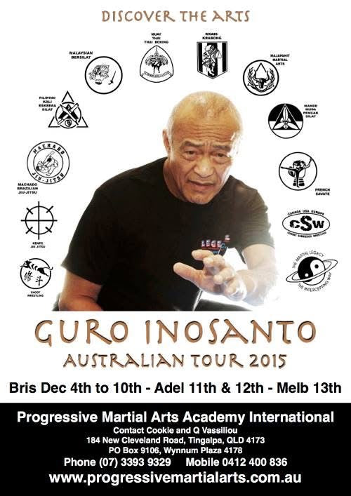 Inosanto - 2015 - Australia - Mixed Arts - 3 DVD set