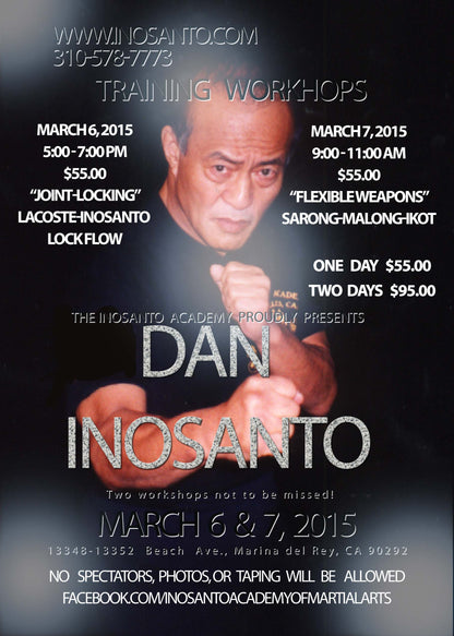 Inosanto - 2015 - Joint Locking - DVD