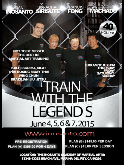 Inosanto - 2015 - Legends - 8 DVD Set