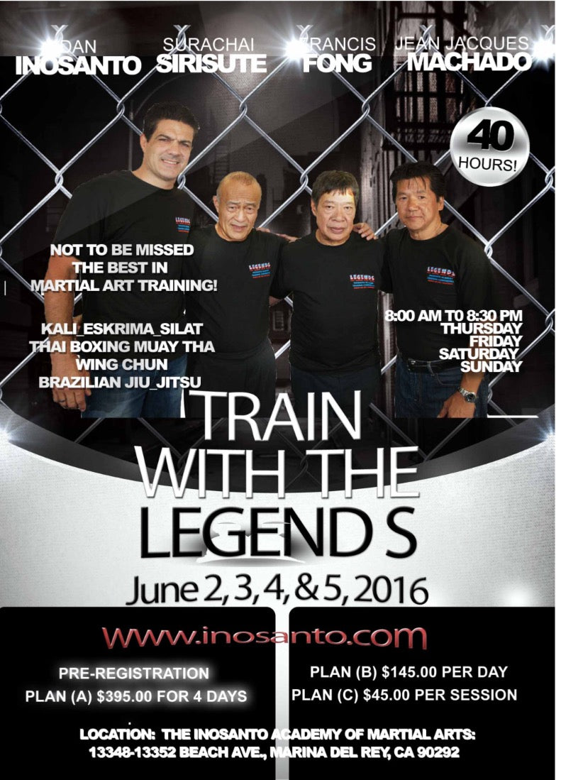 Inosanto - 2016 - Legends - 8 DVD Set