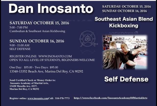Inosanto - 2016 - Self Defense - DVD