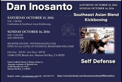 Inosanto - 2016 - Self Defense - DVD
