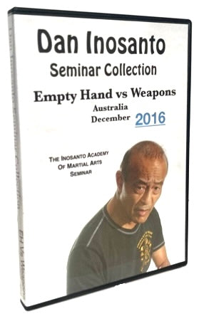Inosanto - 2016 - Australia - Empty Hand Vs Weapons - DVD