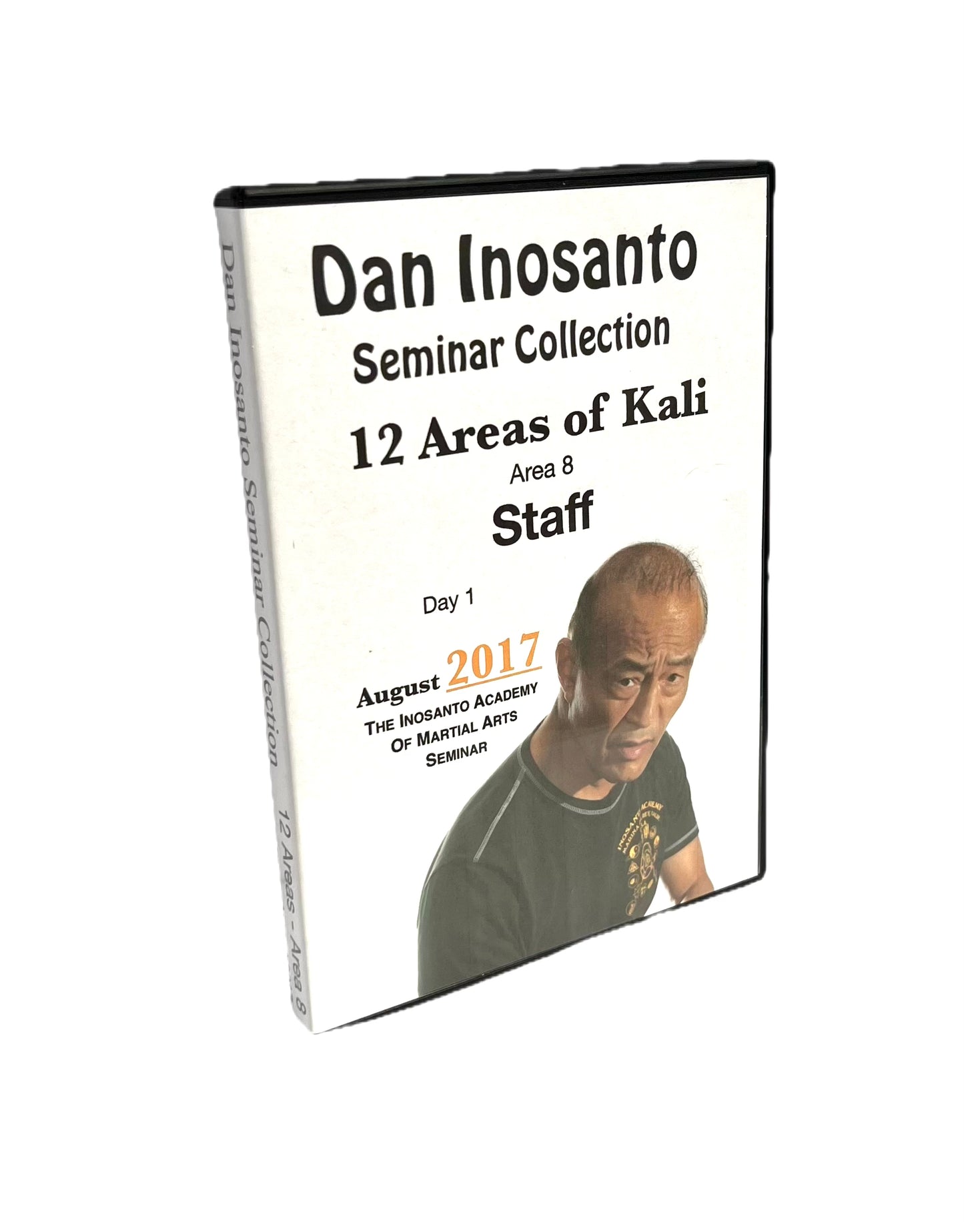 Inosanto - 2017 - 12 Areas of Kali - Area 8 - Staff - Day 1 - DVD