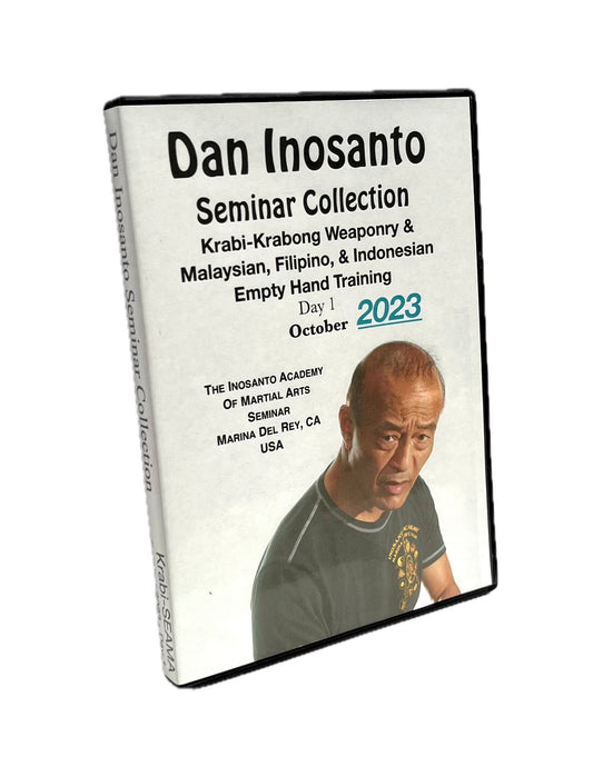 Inosanto - 2023 - Krabi Krabong & SEAMA - Day 1 - DVD