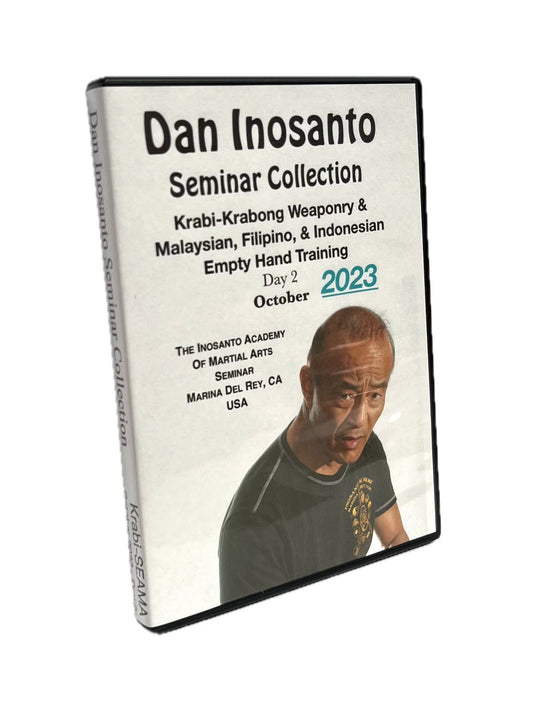 Inosanto - 2023 - Krabi Krabong & SEAMA - Day 2 - DVD