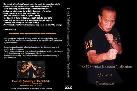 Inosanto - Definitive Collection - Volume 4 - DVD