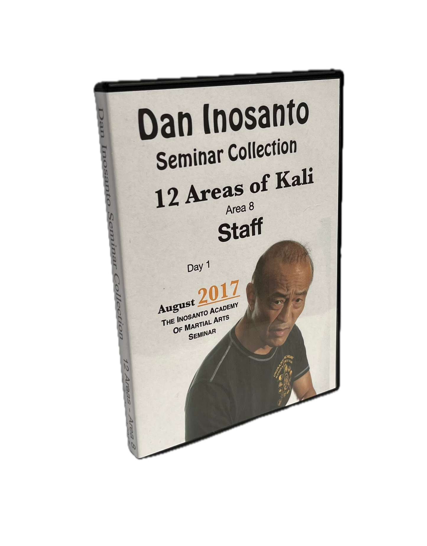 Inosanto - 2017 - 12 Areas of Kali - Area 8 - Staff - Day 1 - DVD
