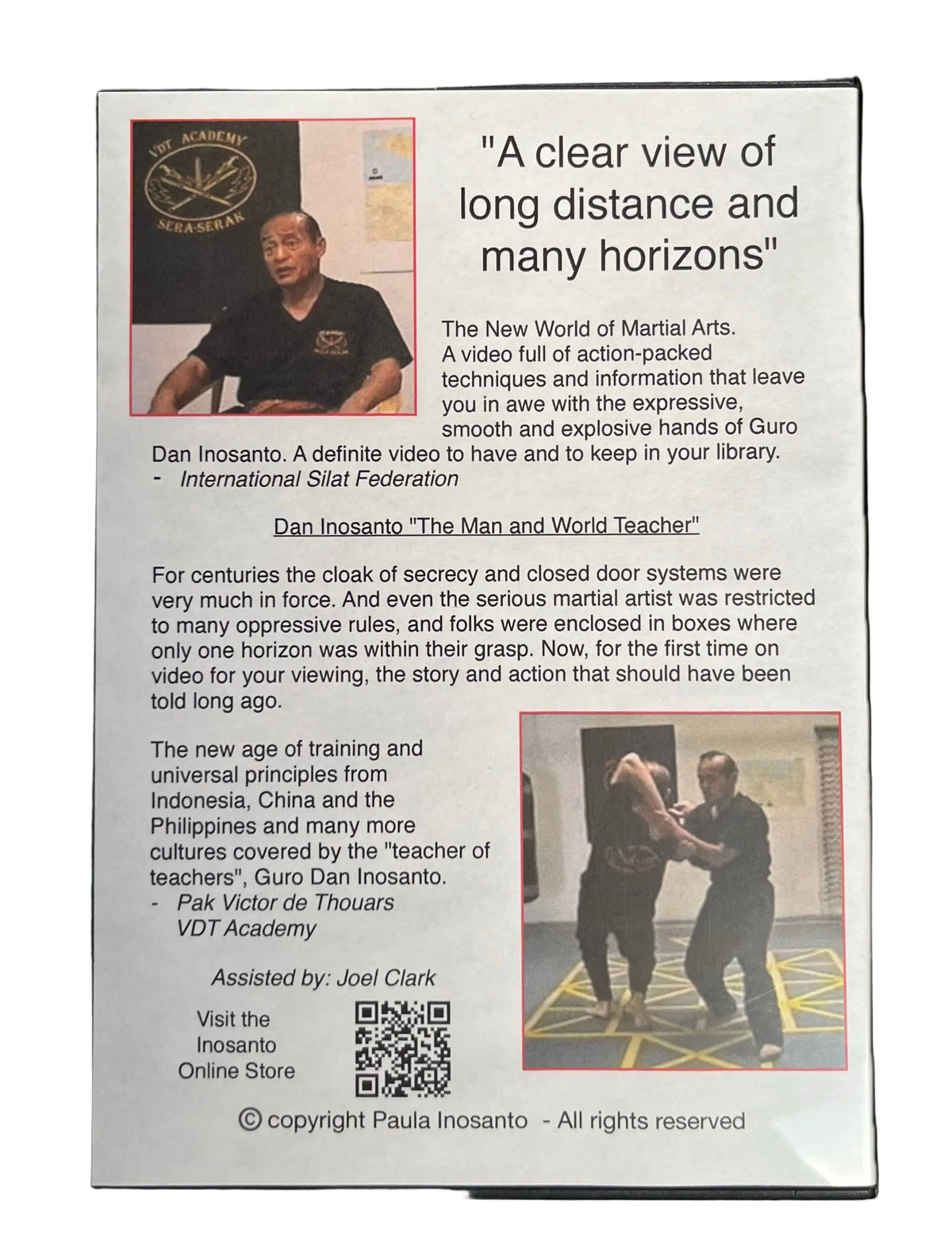 Inosanto - The New World Of Martial Arts - DVD