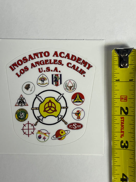 Sticker - Inosanto Academy 12 Spot 3in